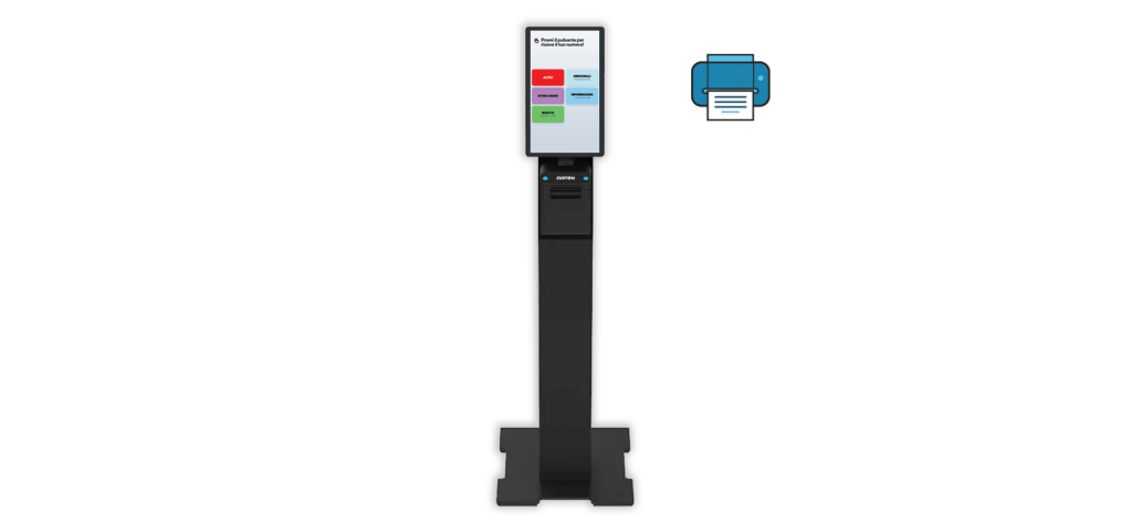 touch screen con stampante